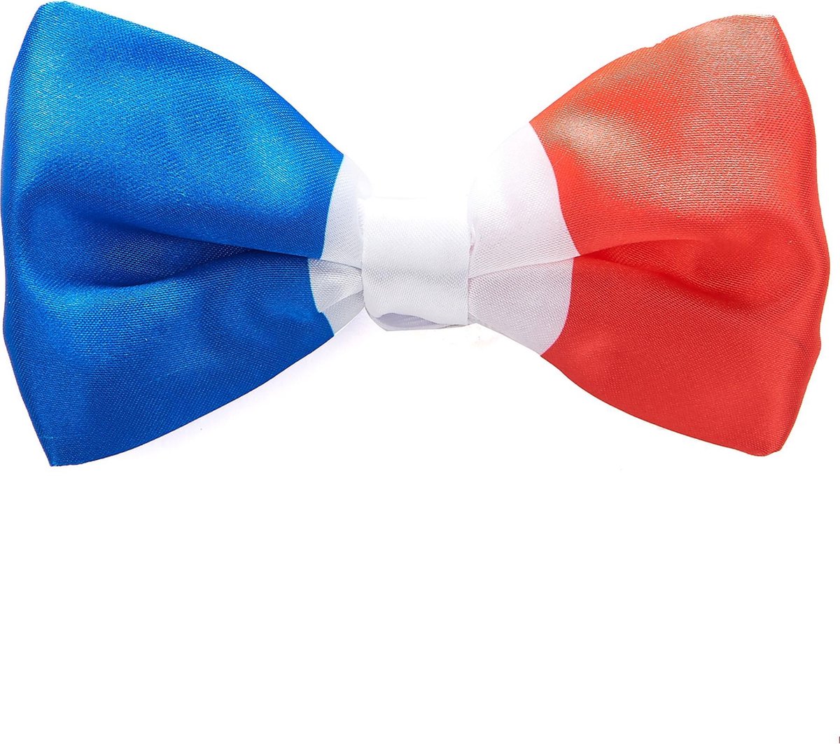 BOLAND BV - Driekleurige Frankrijk strik - Accessoires > Strikken